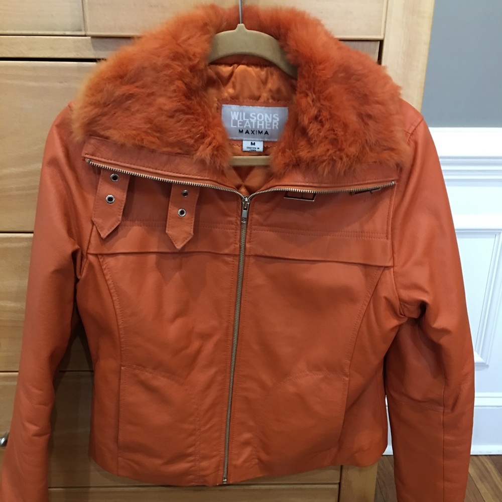 Leather jacket